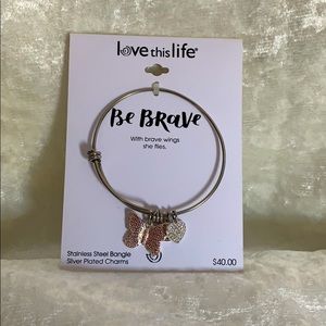 Silver Bracelet w/Charms